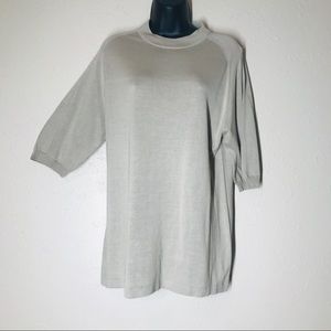 Anthology 100% silk half sleeve shirt